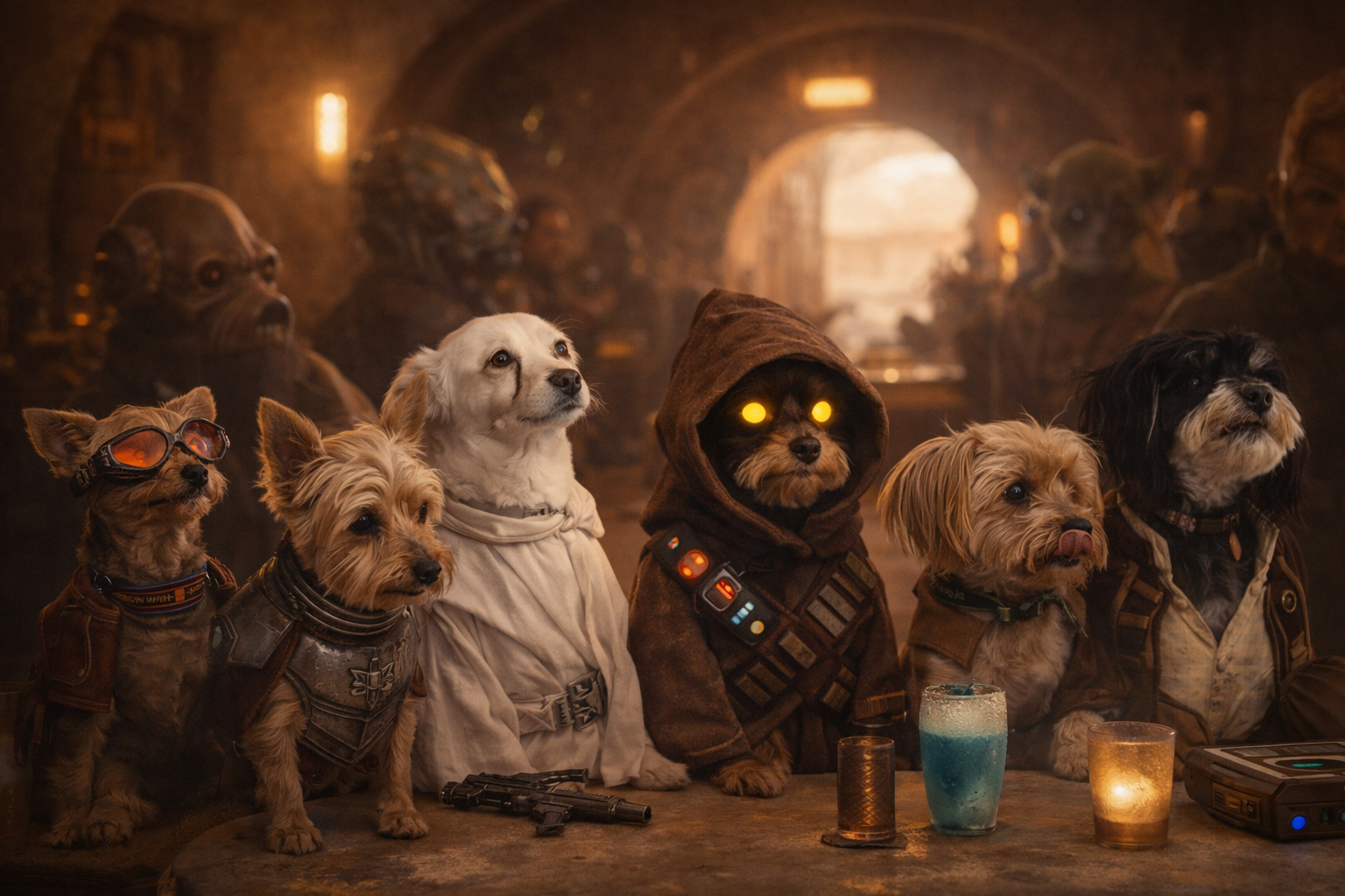 Star Wars Pups (AI Makeovers)