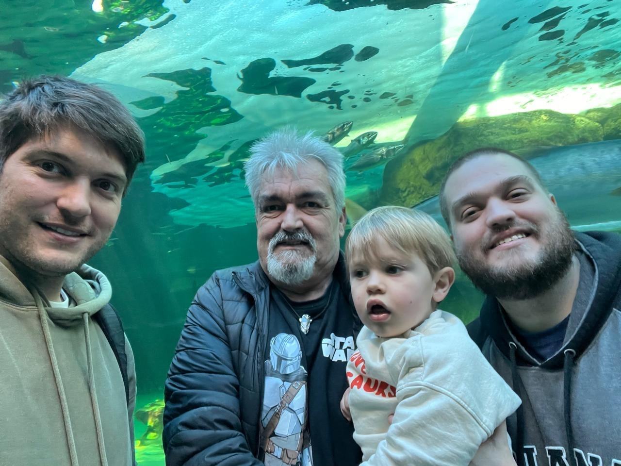 Boys Trip To Aquarium