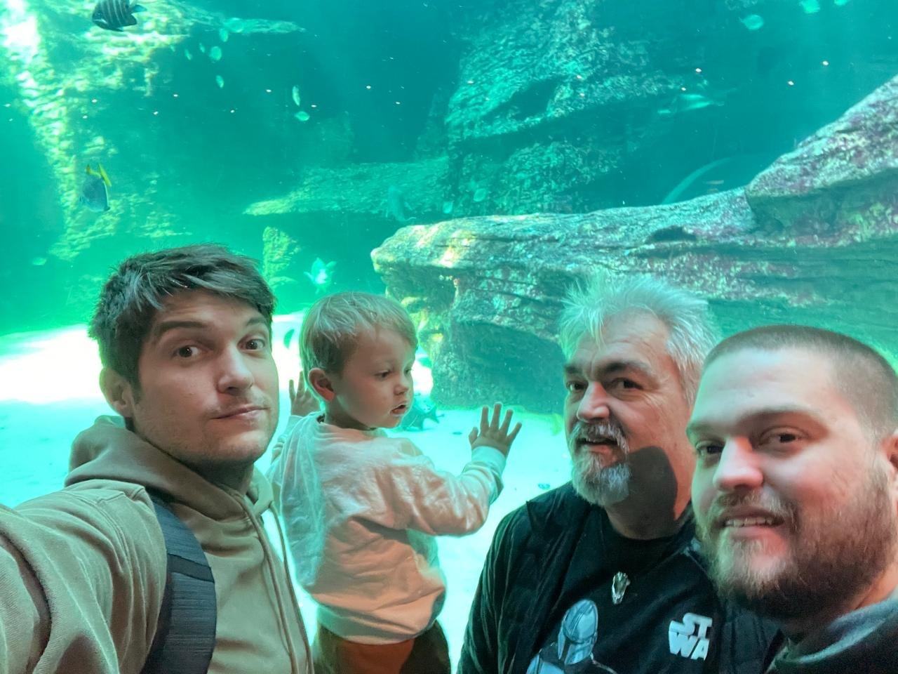 Boys Trip To Aquarium