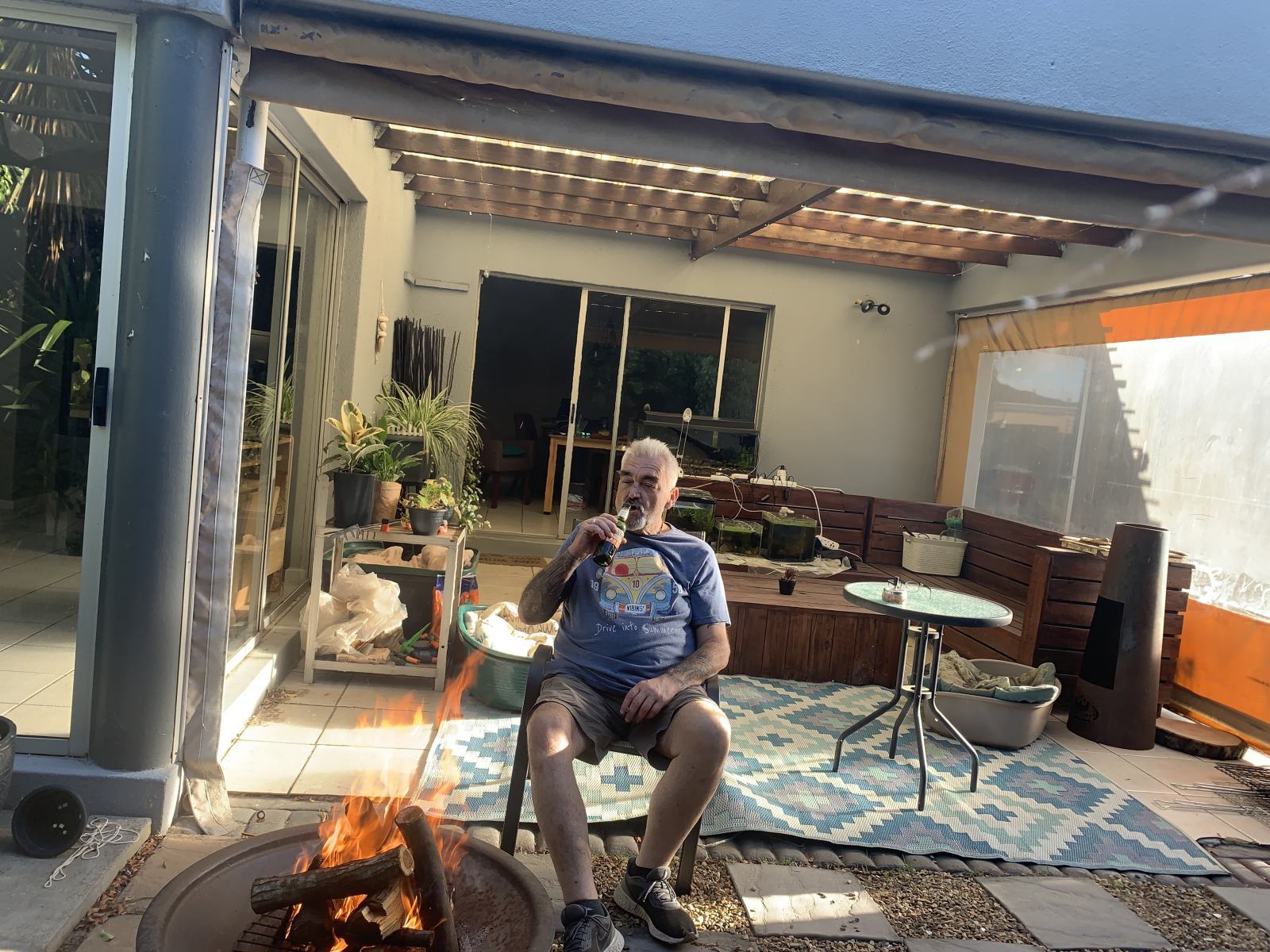 My First Solo Braai In New House