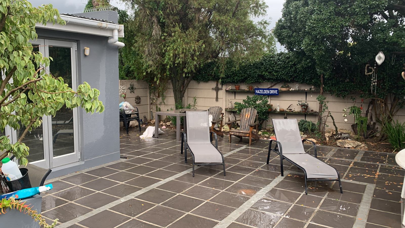 Patio And Missing Angels
