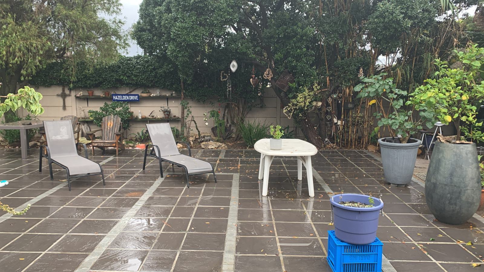 Patio And Missing Angels