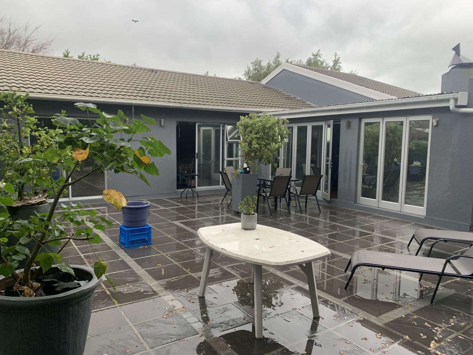 Patio And Missing Angels