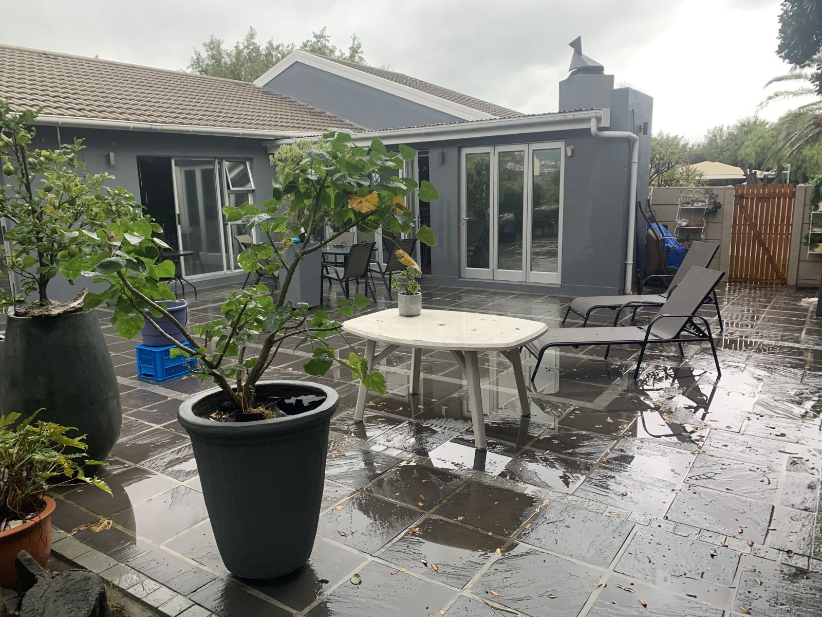 Patio And Missing Angels