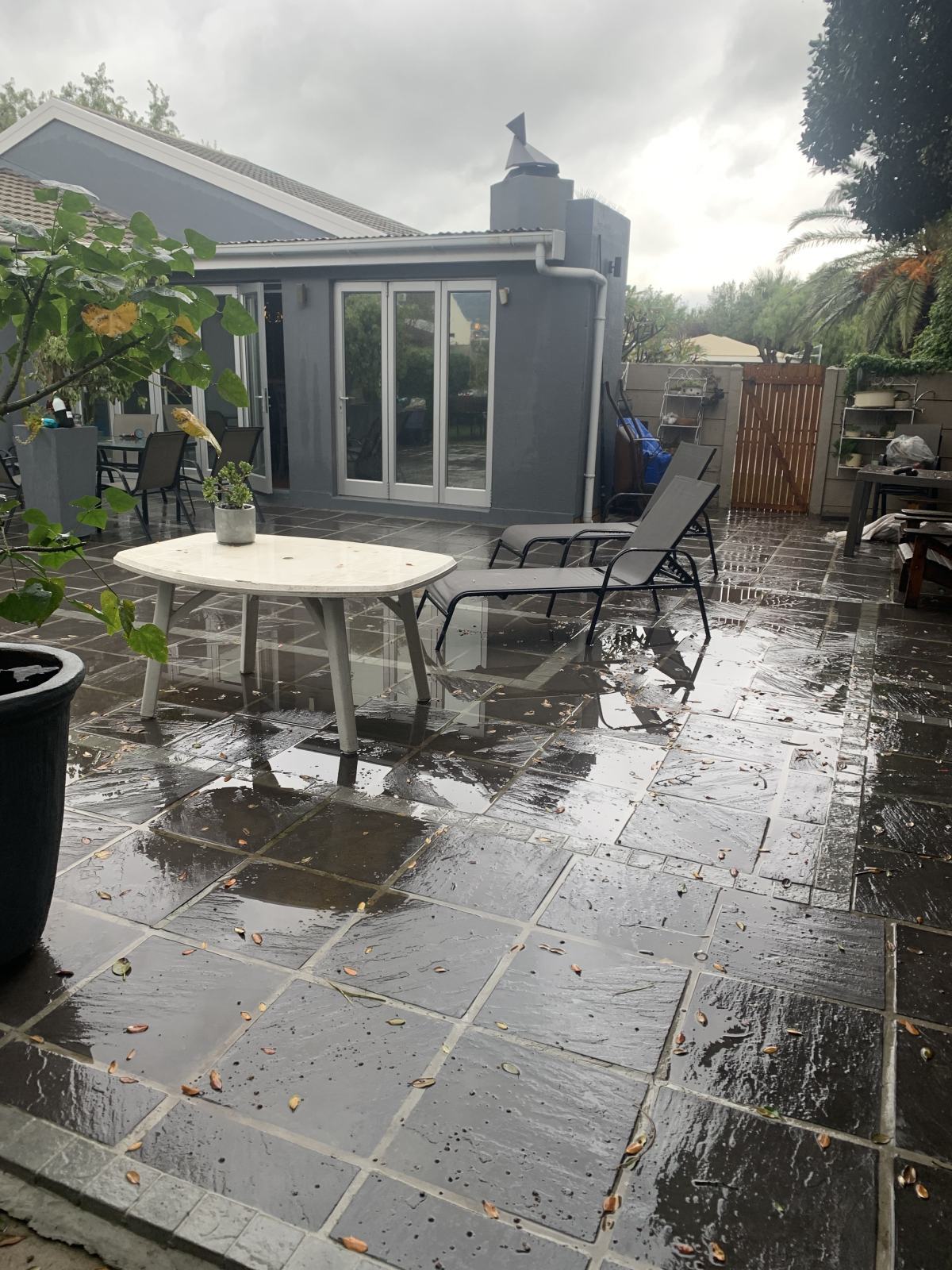 Patio And Missing Angels